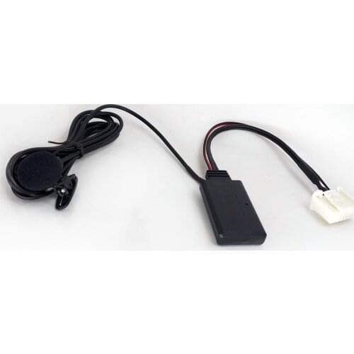 Biurlink 2020 Car Microphone MIC Blueooth Adapter Audio Input Cable for Toyota Collora Camry RAV4