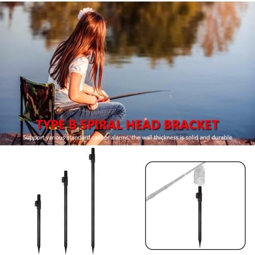 Aluminum Bank Stick Rod Rest Easy Fishing Carrying Bite Alarm Carp Outdoor Portable Fishing Accessories for Buzz Bar