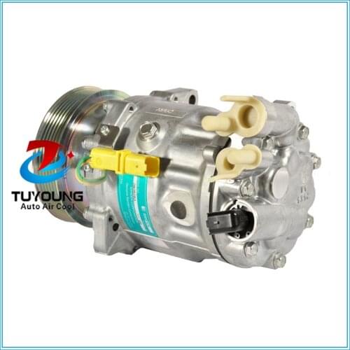 SD7C16 Car air a/c Compressor for-Peugeot 407 607-Citroen C5 1.6 C6 9660555480 9663315580 6453VJ 6453SH