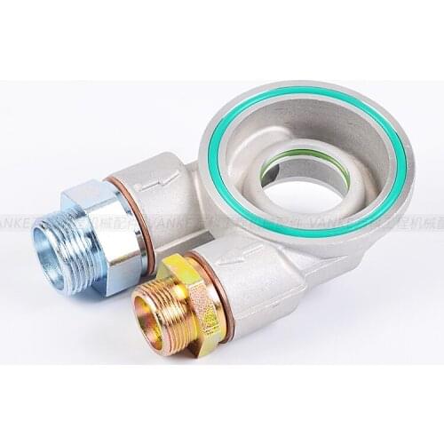 Free shipping 210b oil radiator side cover connecting base EC240B oil filter base joint connecting base