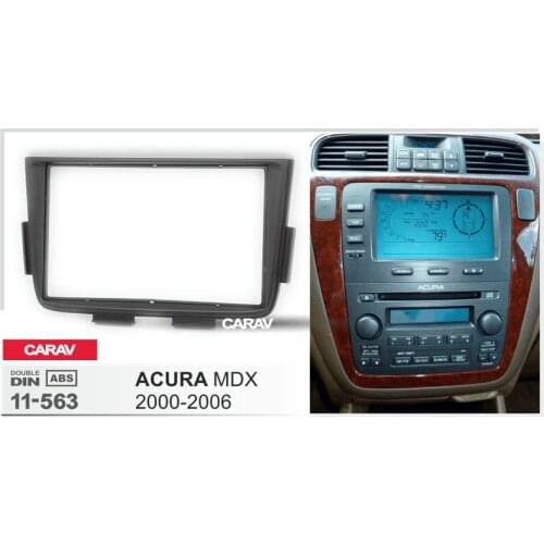 CARAV 11-563 Top Quality Radio Fascia for ACURA MDX 2000-2006 Stereo Fascia Dash CD Trim Installation Kit