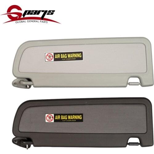 G-Parts Car Sun Shield With Glass Mirror Left Driver Side Sun Visor Car Accessories For 2006-2011 Honda Civic Antidazzle Visor