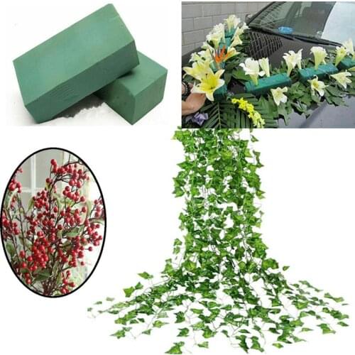 1Pcs 240Cm Green Vine Silk Artificial Hanging Leaf Garland Plants Leaves Diy For Home Wedding Party Bathroom Garden Decoration