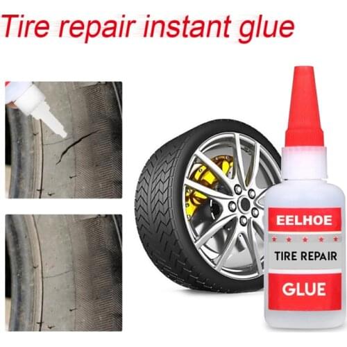 50ml Mighty Tire Repair Glue Mighty Tire Repair Glue Car Bicycle Motorcycle Car Tire Sole Repair Glue Multi-purpose Super Glue