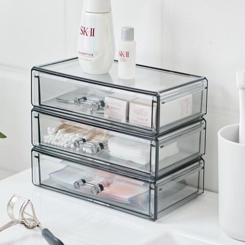 Jewelry Containers For Desktop Dresser Bathroom Organizer Cosmetic Storage Box Drawer Make Up Organizer For Small Things