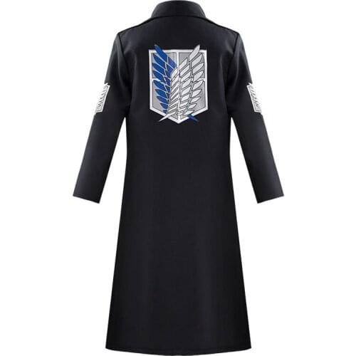 Unsiex Women Men Medieval Costumes Attack on Titan Jacket Cloak Adult Halloween Cosplay Costume Hallween