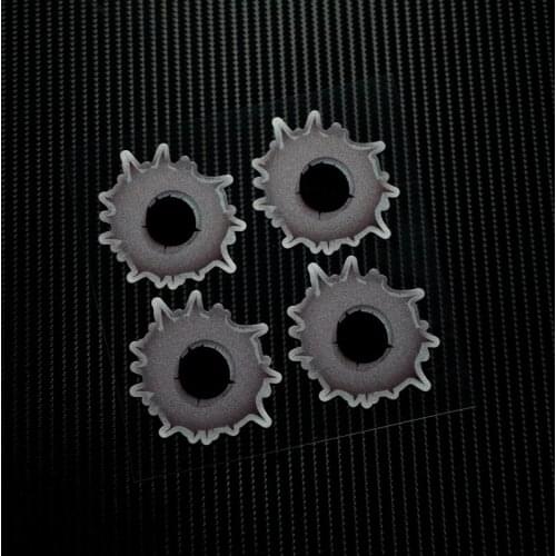 LS032 4pcs/lot Creative Special Reflective Stripe Safe Caution 3M Car Stickers&Decals MOTO GP Bike Helmet Windshield ATV