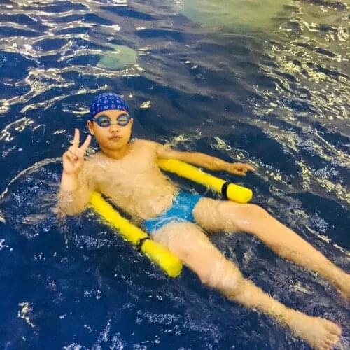 Polyester Floating 1pcs Pool Noodle Sling Mesh Chair Net Swimming Pool party Kids Bed Seat Water Lifebuoy Dropshipping