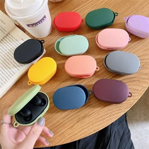 Simple and Stylish Solid Color Earphone Case for Xiaomi Redmi Airdots 3 Bluetooth Mi True Wiressless Earbuds Airdots3 Earphones