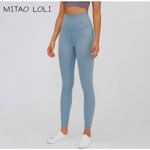 MITAO LOLI SUPER HIGH RISE Fitness Athletic Legging Yoga Pants Buttery-Soft Naked-feel Workout Gym Sport Legging Inseam 24"