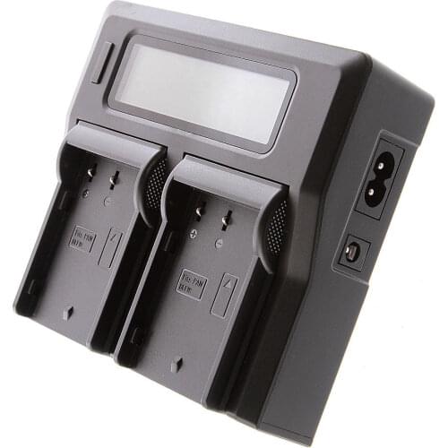 LCD USB Dual Battery Charger for Panasonic DMW-BLF19PP DMW-BLF19E GH5 GH4 GH3