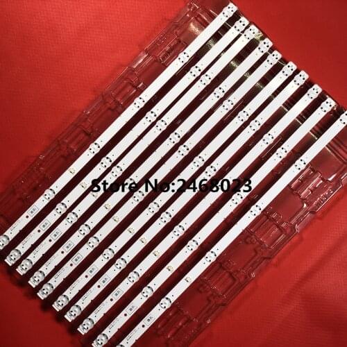 New Kit 10 PCS 6LED(3V) 530mm LED Backlight Strip For SO NY KD-55XF7003 DRT L_R04_171128 KD-55XF7096 KD-55XF7073