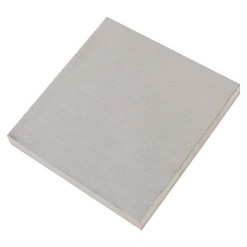 100mm x 100mm titanium sheet 1mm/2mm/3mm thin pure Ti alloy smooth suface mat metal pad Qty 2