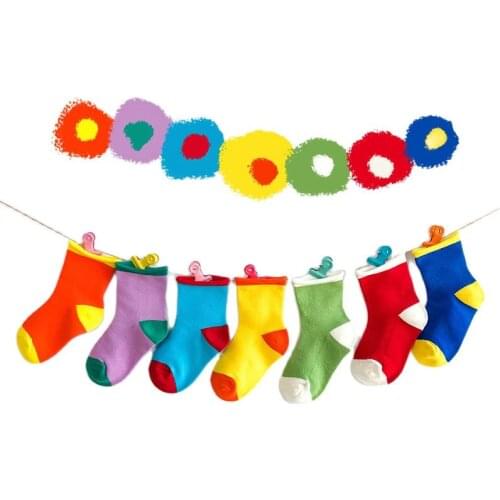 3 Paris /bag Children Girls And Boys Thin Socks Cute Baby Mesh Patchwork Toddles Breathable Cotton Socks Kids Clothing For 0-12t