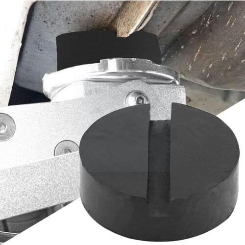 Car Jack Pad Rubber Support Pad Floor Slotted Frame Weld Disk Pad Tool Lifting Disk Side Adapter Jacking Protector For Pinc C1S5