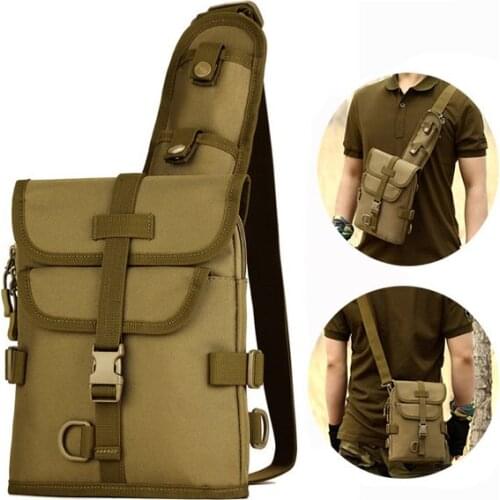 Bagail Men Women Outdoor Tactical Backpack Bag Double Use Sports Hiking Multifunction Bag