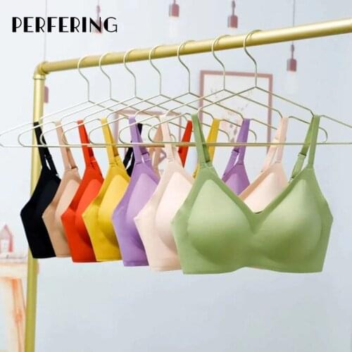 New Push Up Bra Latex Bra Seamless Bras For Women Underwear BH Push Up Bralette With Pad Top Bra