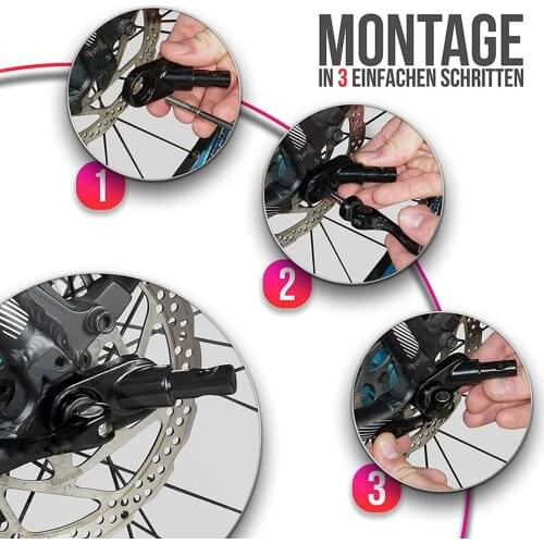 Bicycle Hook Connector, Baby Trailer Pendant, Stroller Universal Connector, Sturdy And Suitable For Most Bicycle Rear Axles