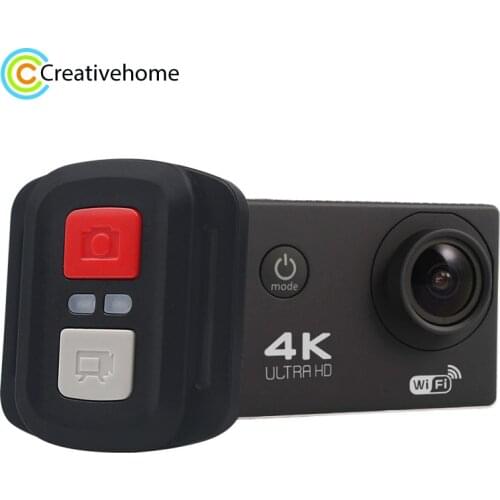 HAMTOD H9A HD 4K WiFi Sport Camera with Remote Control & Waterproof Case,2.0 inch LCD Screen, 170 Degree A Wide Angle Lens