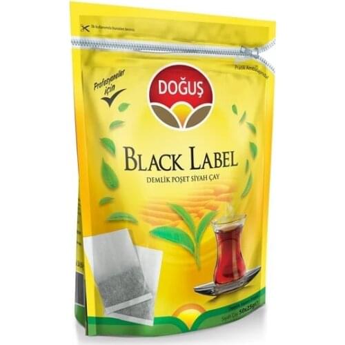PERFECT WITH ITS WONDERFUL DRINK Dogus Tea Dogus Black Label Teapot Tea Bag 50X25 FREE SHİPPİNG