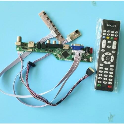 Kit for LP125WH2 SL 1366x768 40pin LCD Controller Doard AV Screen Audio TV HDMI Panel Remote USB VGA LED LVDS Display Monitor