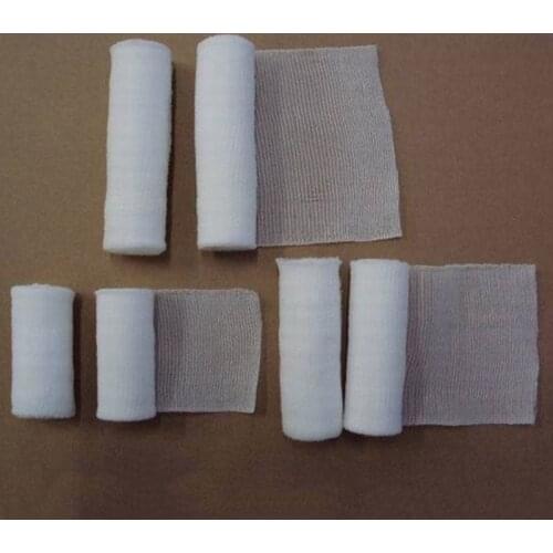 Survival First Aid Kit Gauze roll Wound Dressing Nursing Emergency Care Bandage Safe Harmless 10cmx4.5m Elastic Bandage Camping