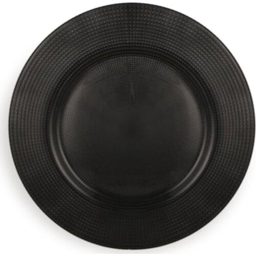 Glass Supla Set Black 6 PCs