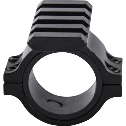 Single Piece Scope Mount Double Rings 1"/ 25.4mm 30mm Flashlight Mount Hunting Scope Accessories With Top 20mm Picatinny Rail