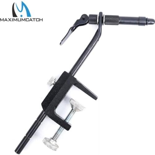 Maximumcatch New Iron Rotary Fly Tying Vise With Heavy Duty Base Fly Hook Tool Fly Tying Tools Set