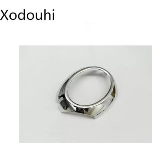 For Toyota Vios/Yaris Sedan 2017 2018 2019 Car Cover ABS Chrome Trim Front Sign Decorative Mark Grid Grill Grille Around 1pcs