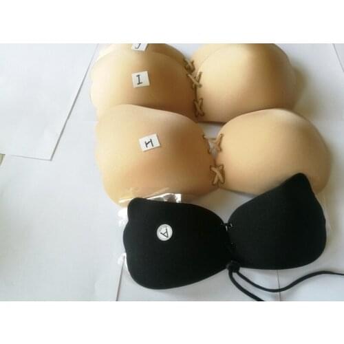 Invisible Push Up Bralette Adhesive Bra Strapless Bra Sutia Silicone Bras Nude Sticky For Women Wedding