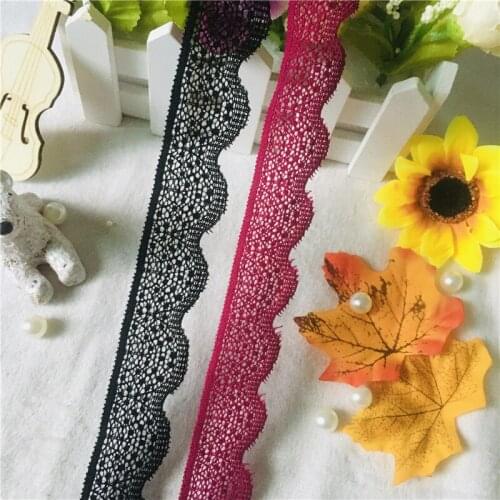 NS2551-2 new 2.5cm stretch lace DIY clothing underwear accessories