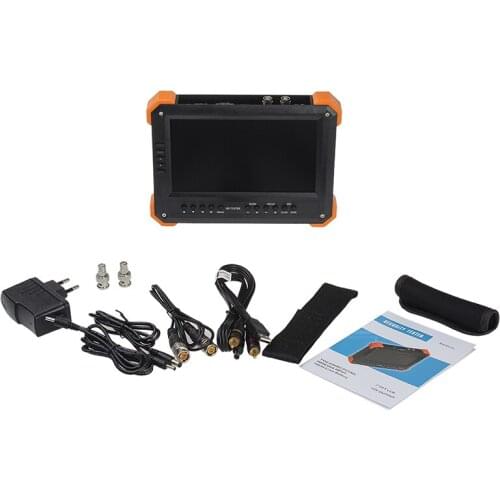 Portable X41TAC HD-TVI3.0+AHD+HDMI+VGA+CVBS Camera CCTV Tester 7" TFT LCD Monitor from asmile