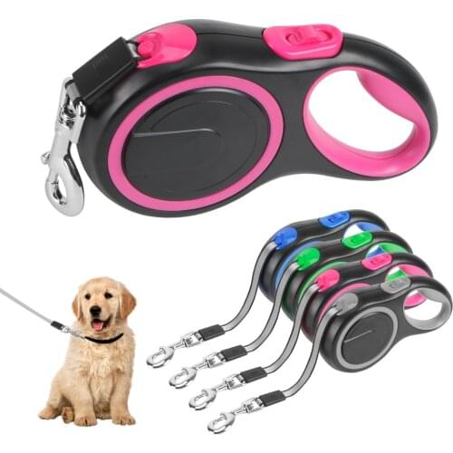 Big Dog Walking Leash Leads For Large Dogs Retractable Dog Leash Rope 3M/5M/8M Automatic Extending Nylon Long Strong Pet Leash