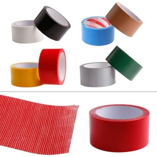 10M x 50mm Waterproof Sticky Adhesive Cloth Duct Tape Roll Craft Repair 8 Color