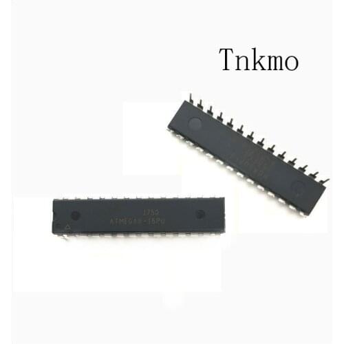 10PCS ATMEGA8-16PU ATMEGA8-16 ATMEGA8 DIP New Original 8K Bytes In-System Programmable Flash