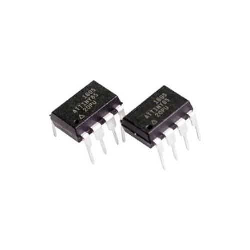 10PCS/LOT Original NEW ATTINY85-20PU ATTINY85 20PU DIP-8 Microcontroller 8 to control MCU