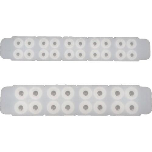 2Pc Skull Head Bead Resin Mold Skull Beaded Bracelet Jewelry Silicone Mold Tools T4MD