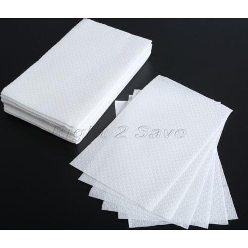 70pcs tattoo Clean papers Disposable Face Towel Non-woven fabric Dry Skin Care Makeup tool 25cm*18cm Tattoo cosmetic Accessories