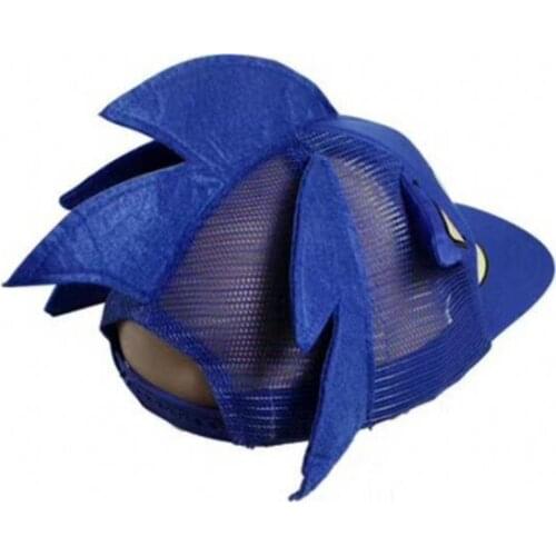 1 pcs cartoon Sonic Fashion Sun Hat Casual Cosplay Baseball Cap Mesh cap