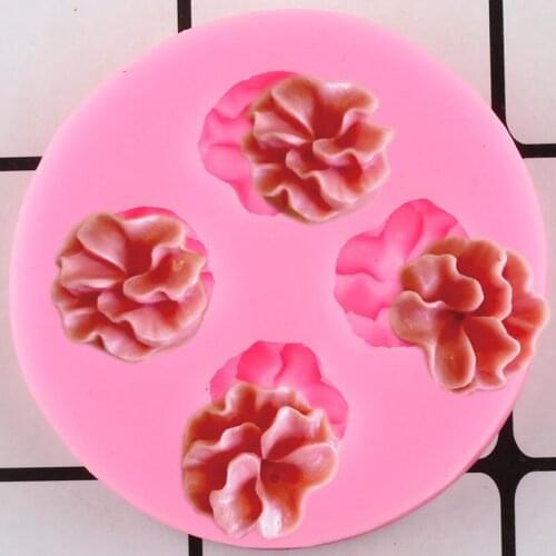 Flower Silicone Mold Wedding Fondant Cake Decorating Tools Chocolate Gumpaste Moulds Candy Mould Polymer Clay Molds