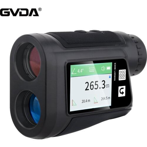 GVDA Telescope Laser Rangefinder 6x Laser Distance Meter Tape Measure 1500m 1000m 800m 600m Range Finder for Golf Hunting Sport