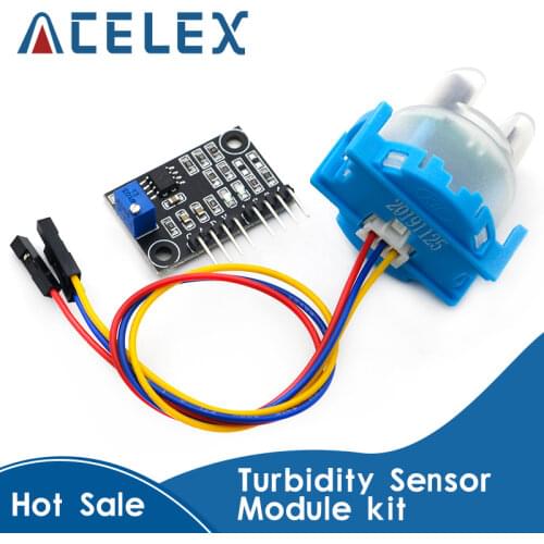 Turbidity Sensor Suspended Turbidity Value Detection Module Kit Liquid Suspended Particles Turbidity Detection For arduino