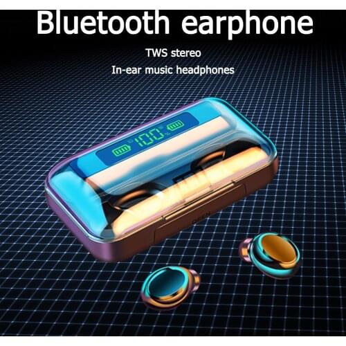 F9-36 TWS Bluetooth 5.0 Earbuds Wireless In-Ear Headphones Stereo Headset Waterproof Earphones