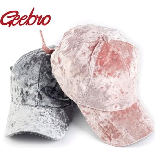 Geebro Fashion Baseball Cap Adult casual Cotton Snapbacks Hat Velvet Winter Warm Hip Hop Cap outdoor visor for Men and Women