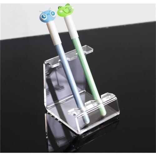 LUGUNU acrylic pen display holder Pencil Stand Tabletop Office Pens Organizer Storage