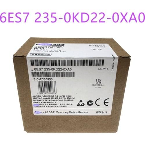 New Original EM235-AI4 AQ1 EM235-AI4/AQ1 Analog Input Output Model Compaible 6ES7235-0KD22-0XA0 6ES7 235-0KD22-0XA0 6ES72350KD22