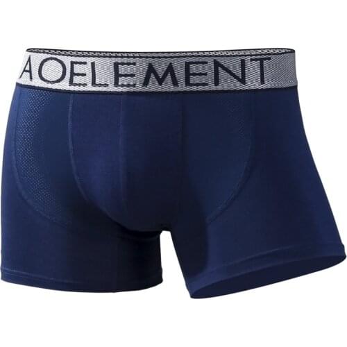 Sexy Mens Boxers Underwear Modal Mesh Panties Man Breathable Pouch Underpants Male Boxershorts Ropa Interior Hombre Plus Size