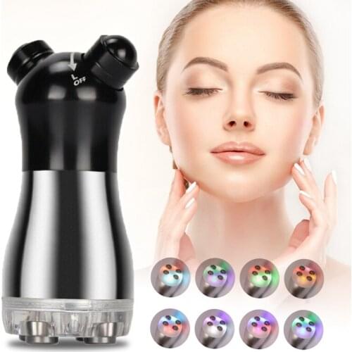Radiofrecuencia Facial Mesotherapy Lifting Massager No Needle RF LED Photon Face Anti Wrinkle Rejuvenation Beauty Machine