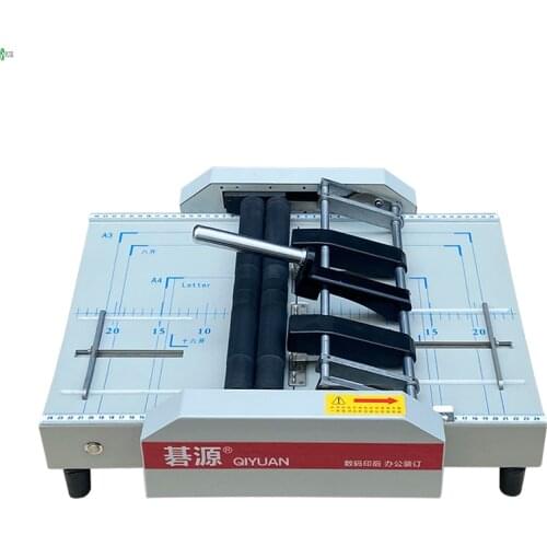 Stapling and Folding Machine A3 Stitching and Folding Machine Electric Flat Stitch Automatic Binding Machine A3 Stapling Folding